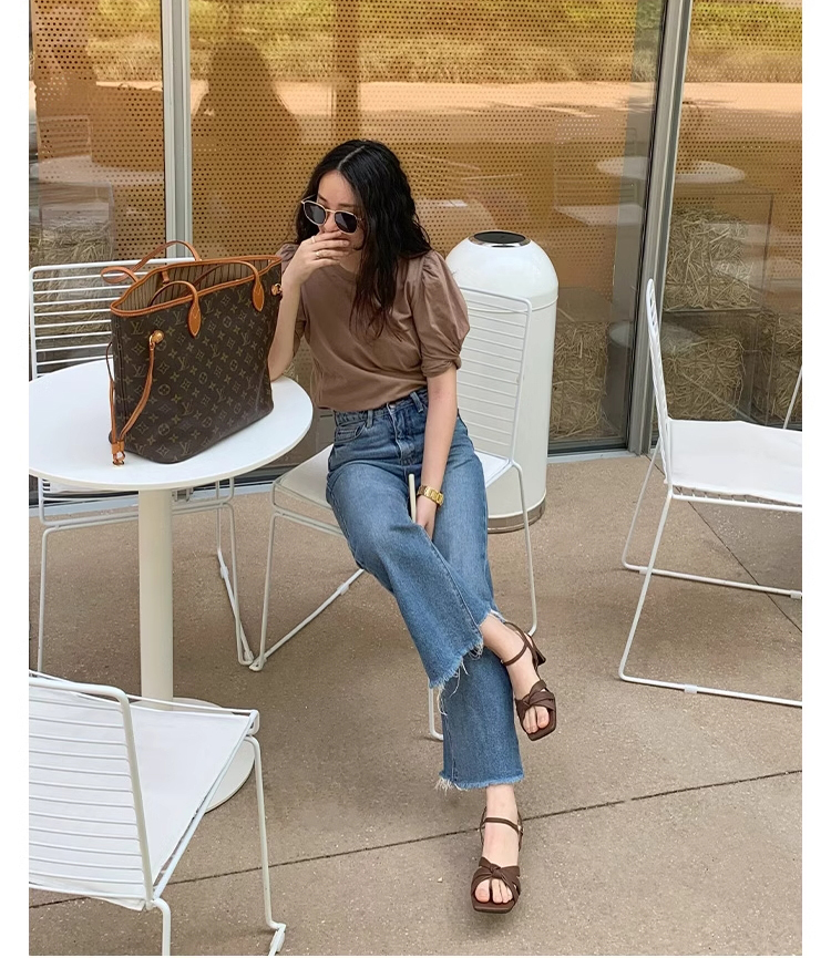 【默认微瑕，介意勿拍】春秋细跟粗跟高跟职业尖头浅口中跟百搭黑色