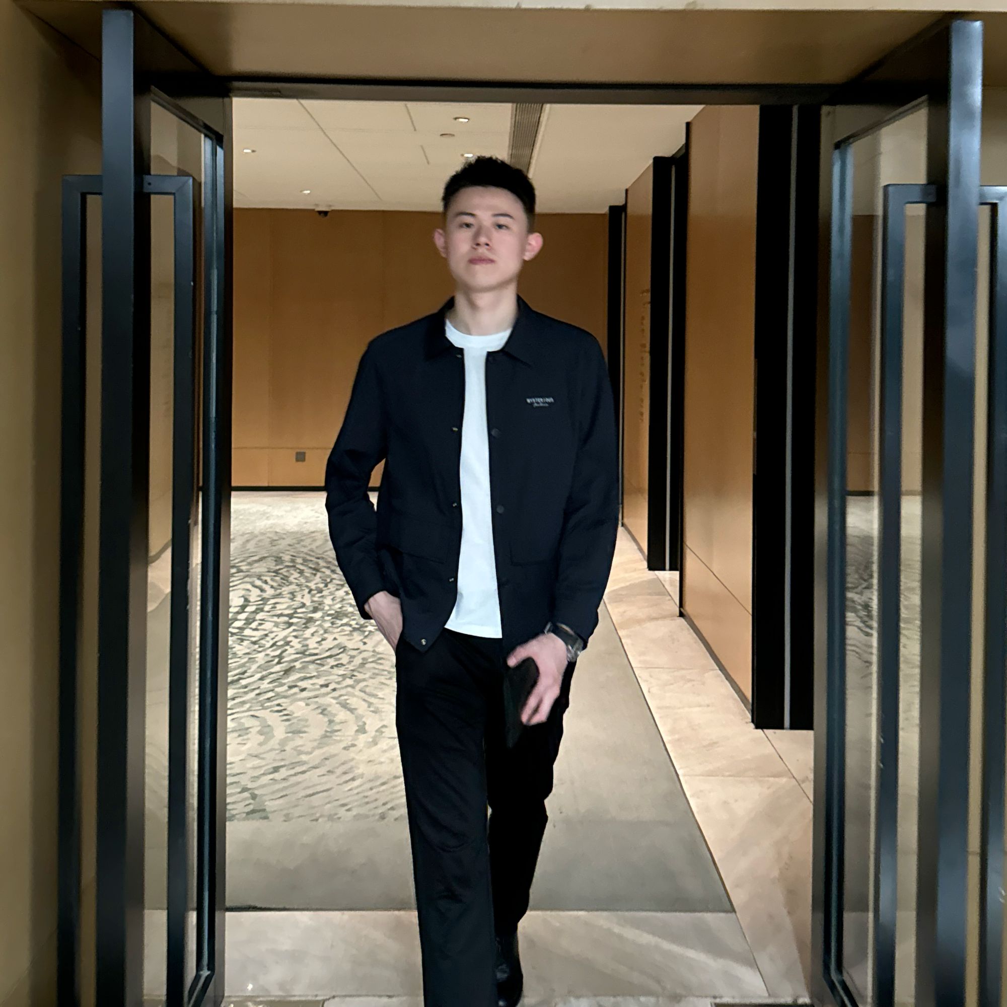 【bing哥哥】男士翻领夹克大口袋纯色简约春秋新款