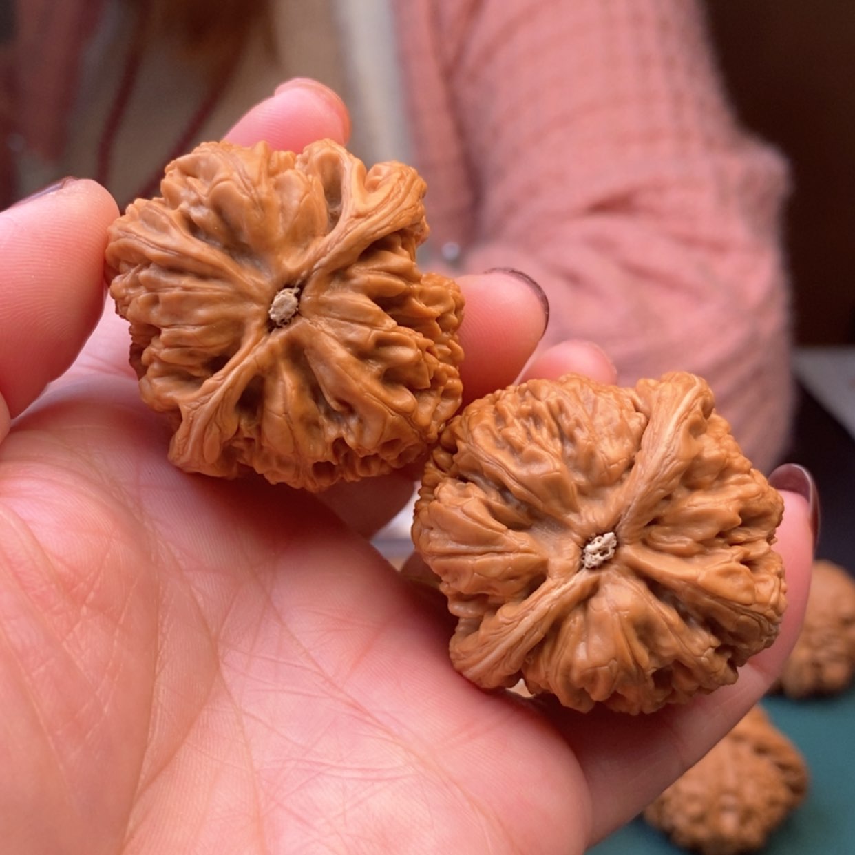 【闪购商品】文玩核桃把件41粗筋