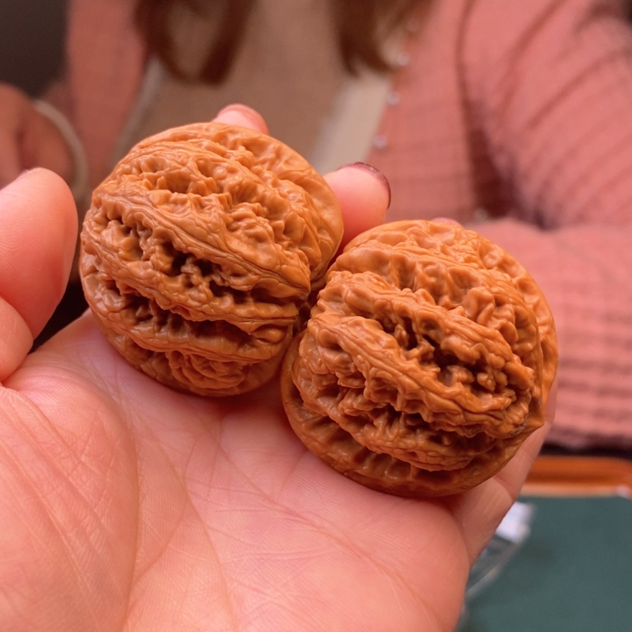 【闪购商品】文玩核桃把件41粗筋