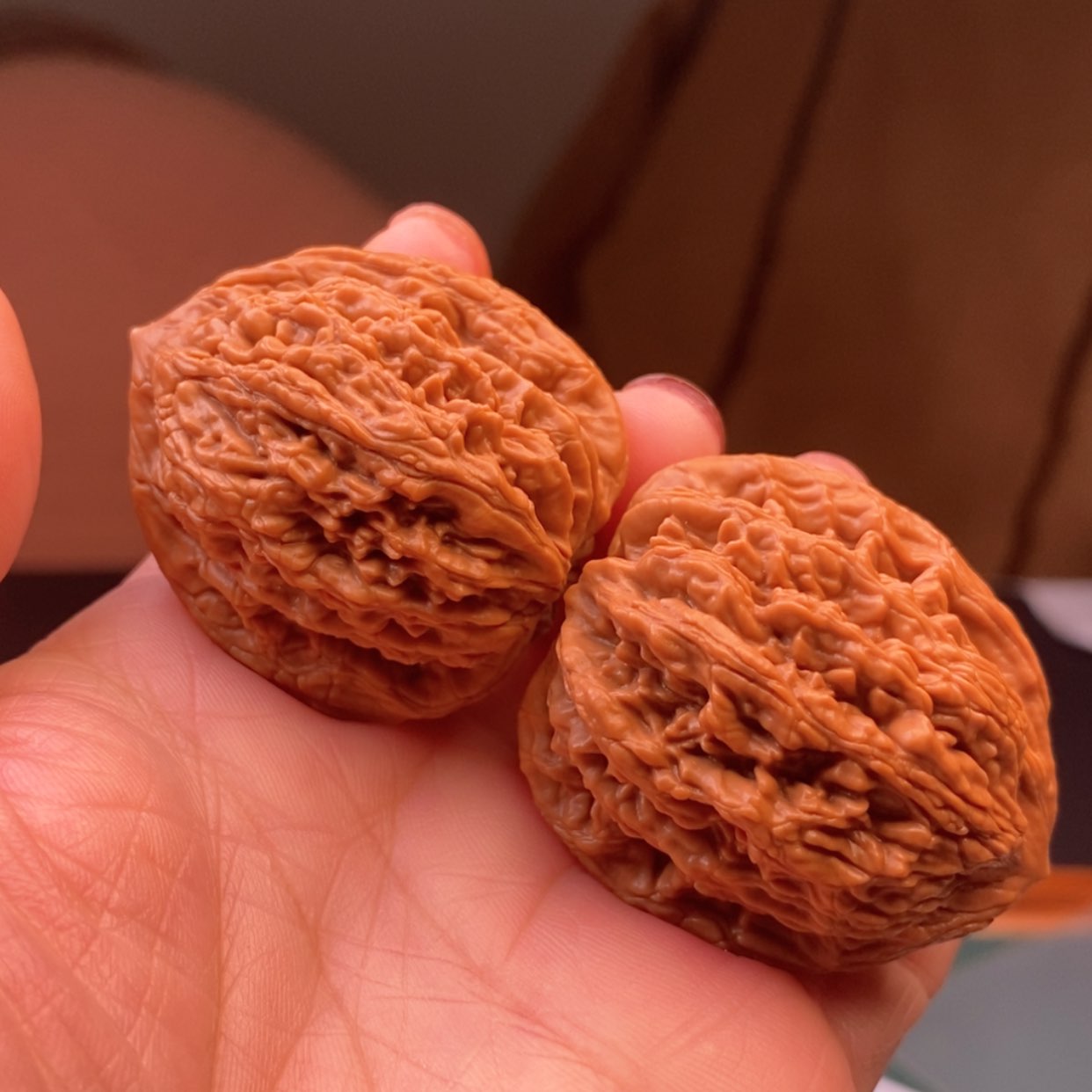 【闪购商品】文玩核桃吊坠37虎头