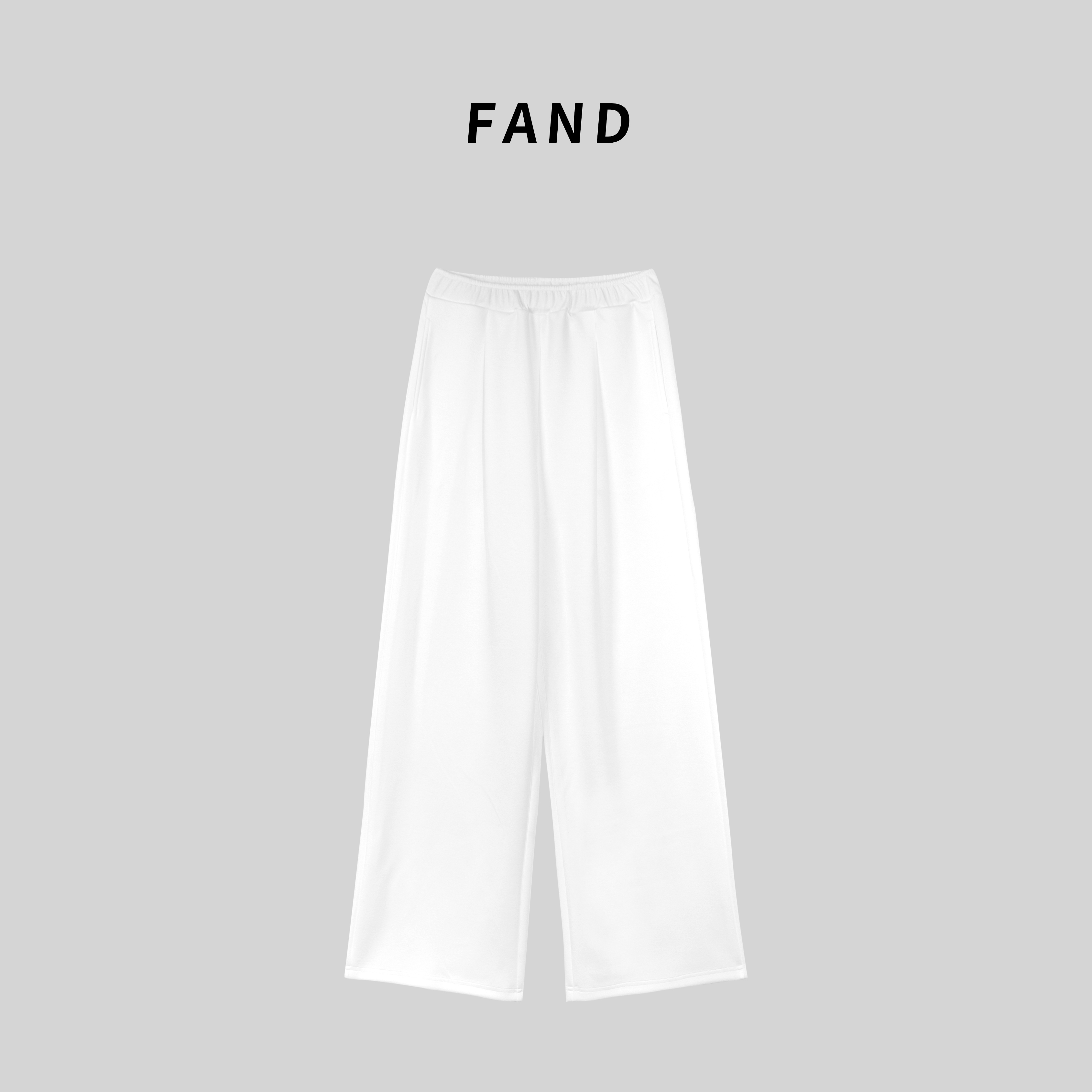 FAND品牌【阔腿裤】2024秋冬中腰休闲宽松拖地阔腿裤长裤