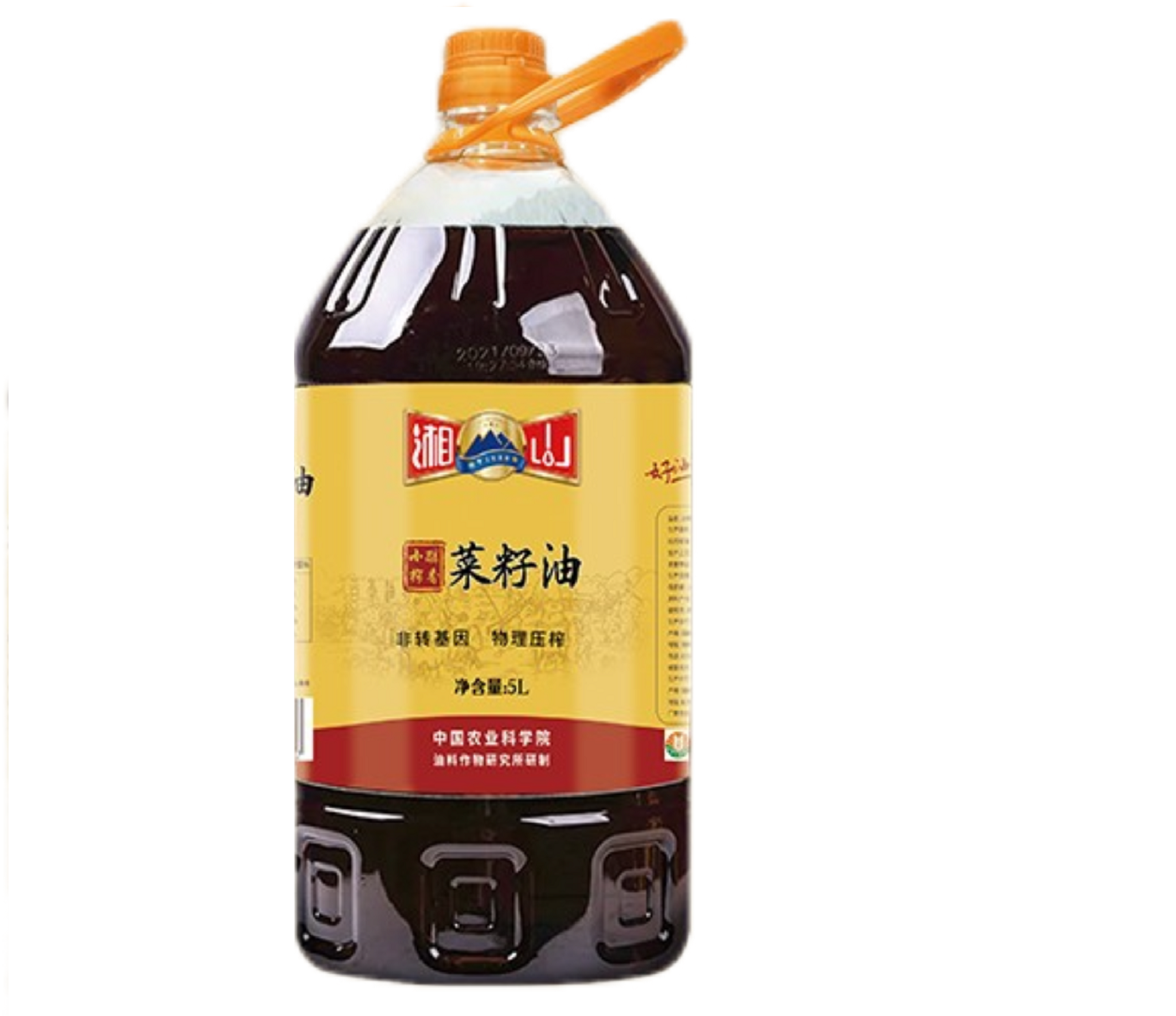 湘山小榨醇香菜籽油传统食用精选压榨自然