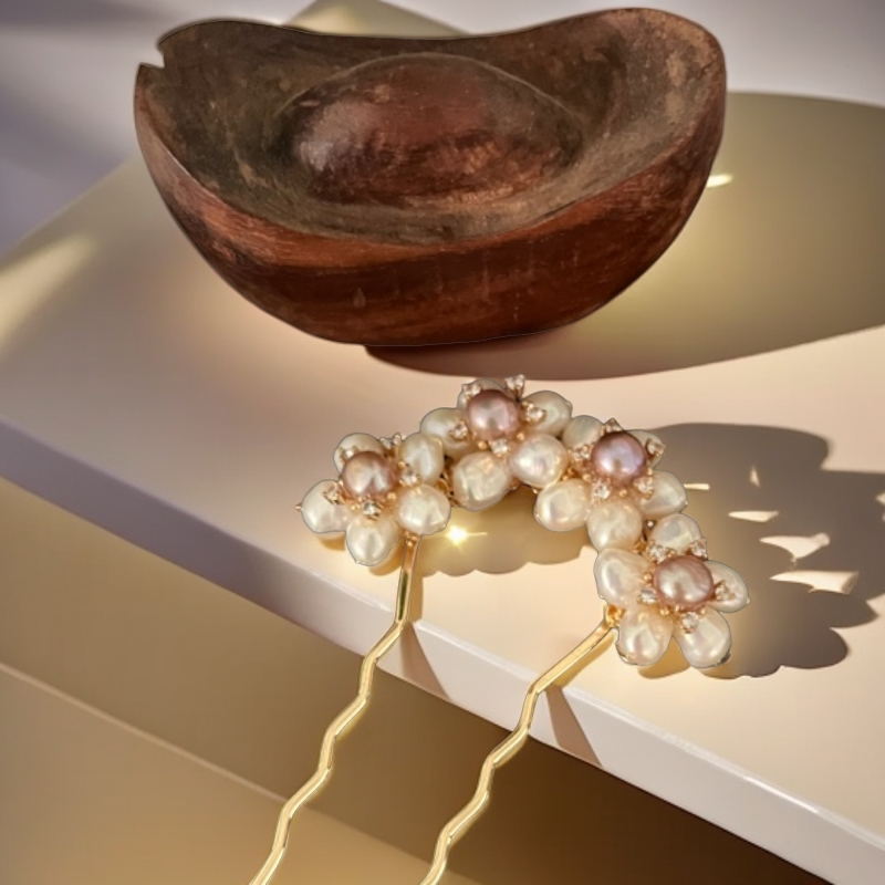 巴洛克简约日常U型发簪