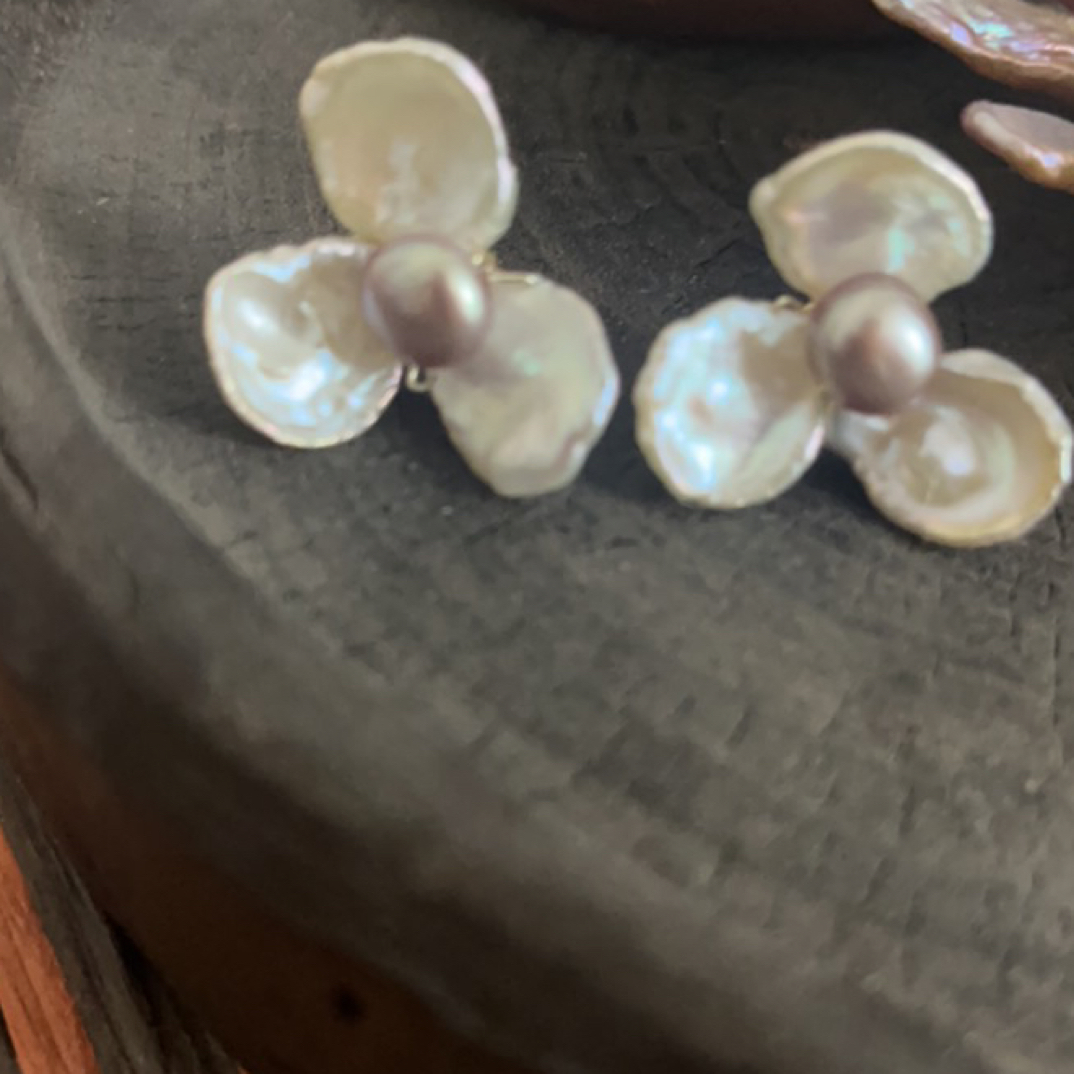 铜合金耳饰 巴洛克耳饰小众复古甜美