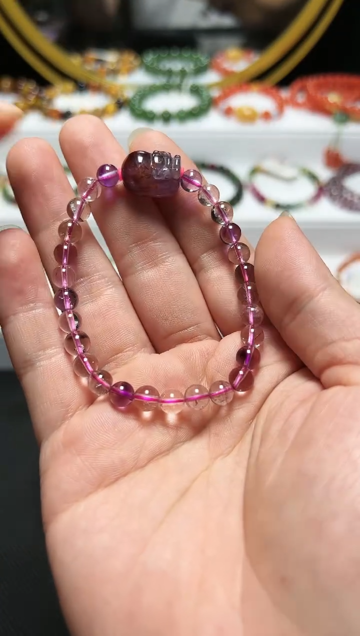 【闪购商品】水晶手链未镶嵌极光23貔貅