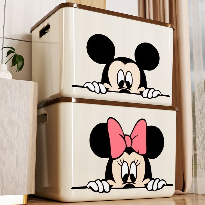 杂物收纳箱家用衣柜衣服玩具整理箱零食储物盒塑料箱子收纳筐