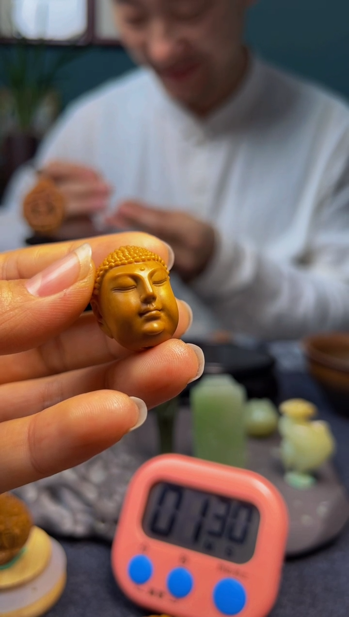 【闪购商品】橄榄核吊坠佛头橄榄核