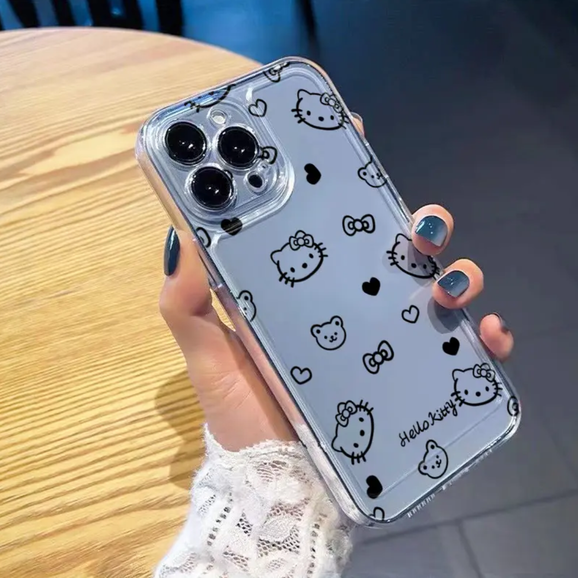 迷你凯蒂猫iphone15苹果手机壳14promax软胶13pro透明12/软11全包