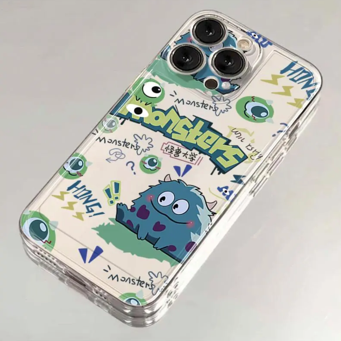 怪兽大学适用苹果小米oppovivo华为iPhone12手机壳/13/14/15/软XR
