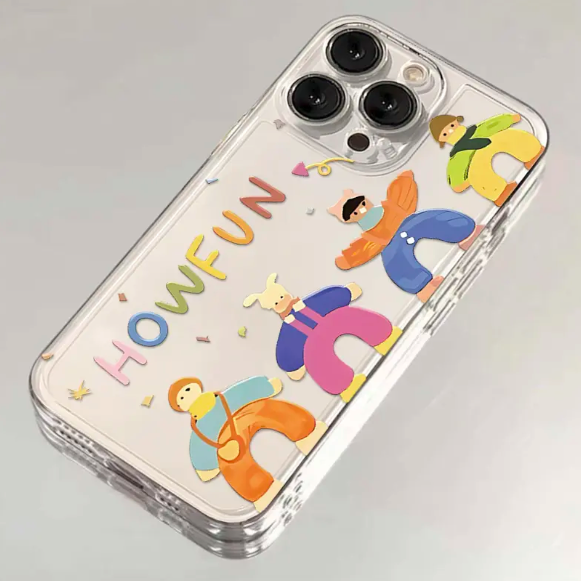 趣味小人适用苹果小米oppovivo华为iPhone12手机壳/13/14/15/软XR