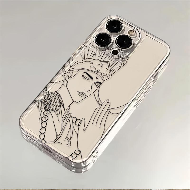 人生四大皆空适用苹果小米oppovivo华为iPhone12/13/14/15壳