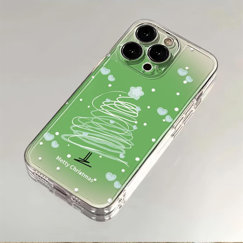 渐变圣诞树适用苹果小米oppovivo华为iPhone12/13/14/15手机壳