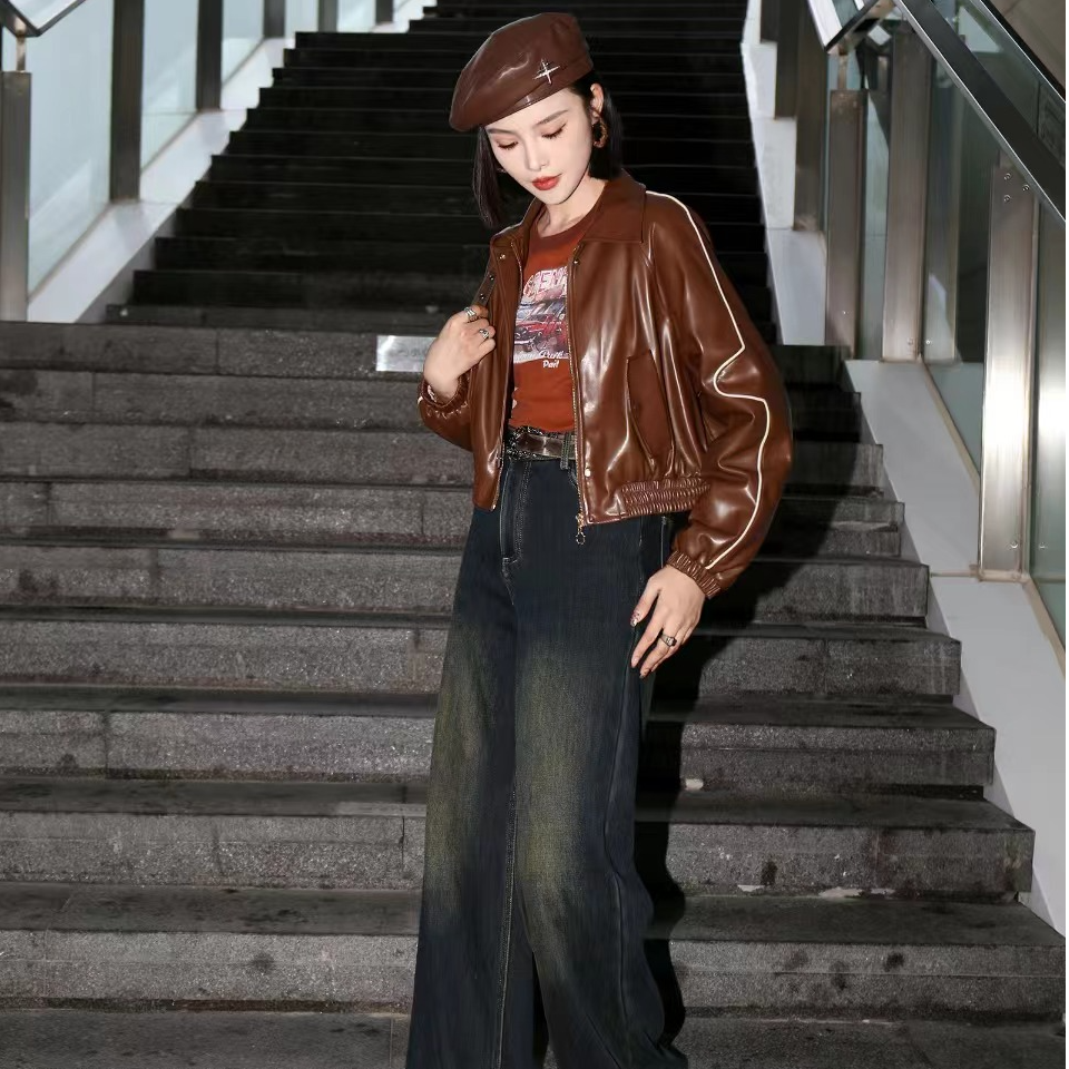 24-冬街头时尚皮衣外套