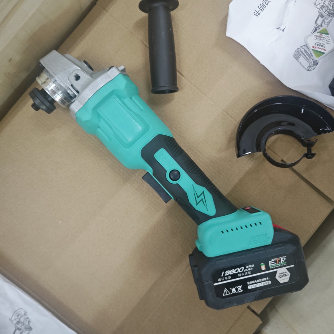 【1】锂电角磨机家用款一电一充多功能手持便携式备用大功率有刷款