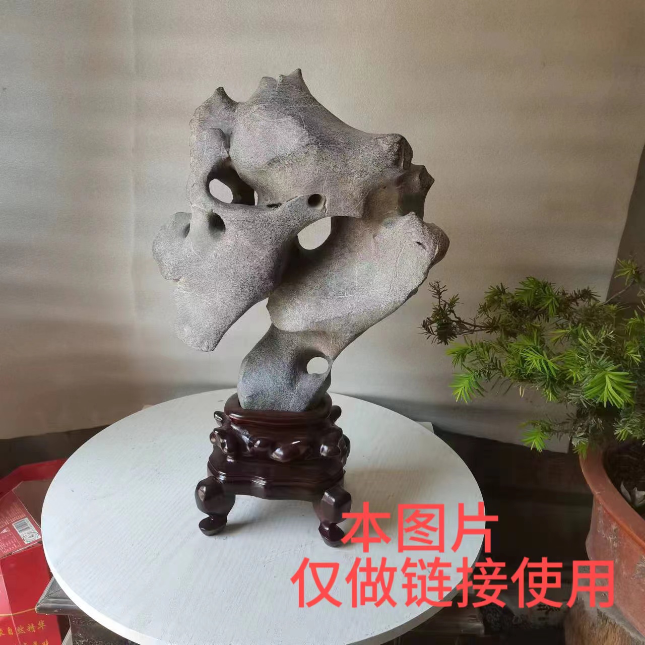 1号付米链接  太湖石奇石精致摆件微景观