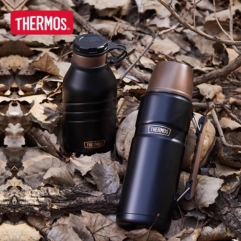 膳魔师新品家用焖烧罐户外露营大容量便携水杯简约TSK2系列杯子