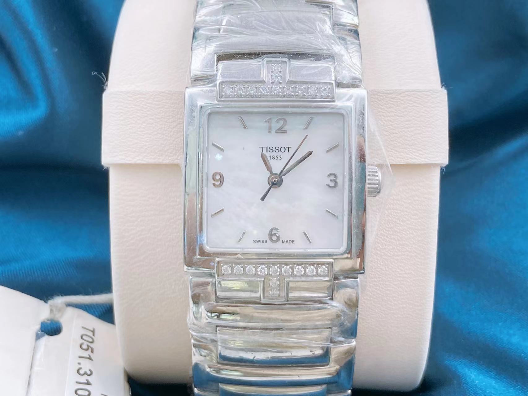 全新未使用 Tissot/天梭 全套  长23.5宽24  石英表