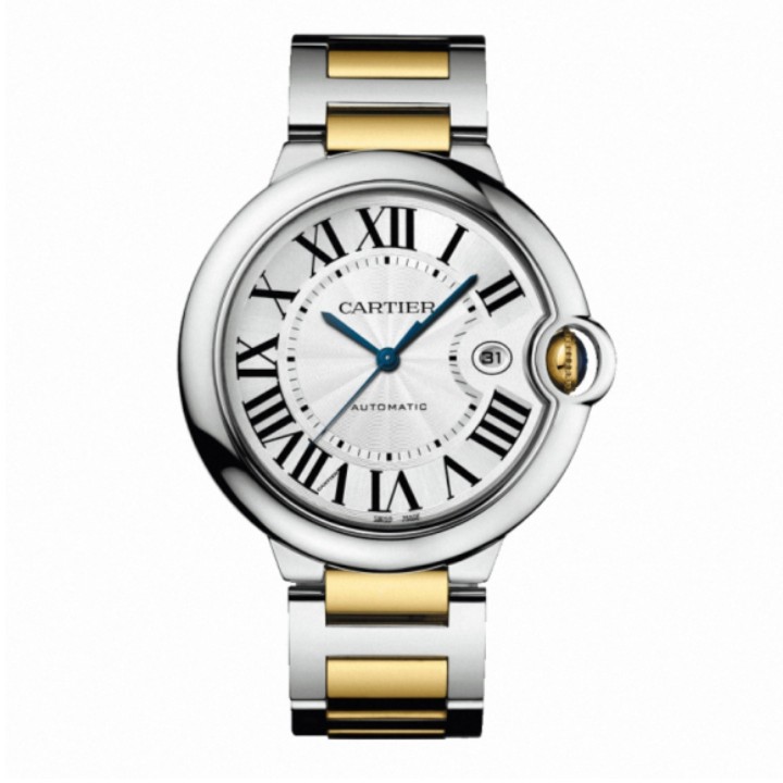95新 Cartier/卡地亚 卡地亚蓝气球系列18K玫瑰金 42口径精钢
