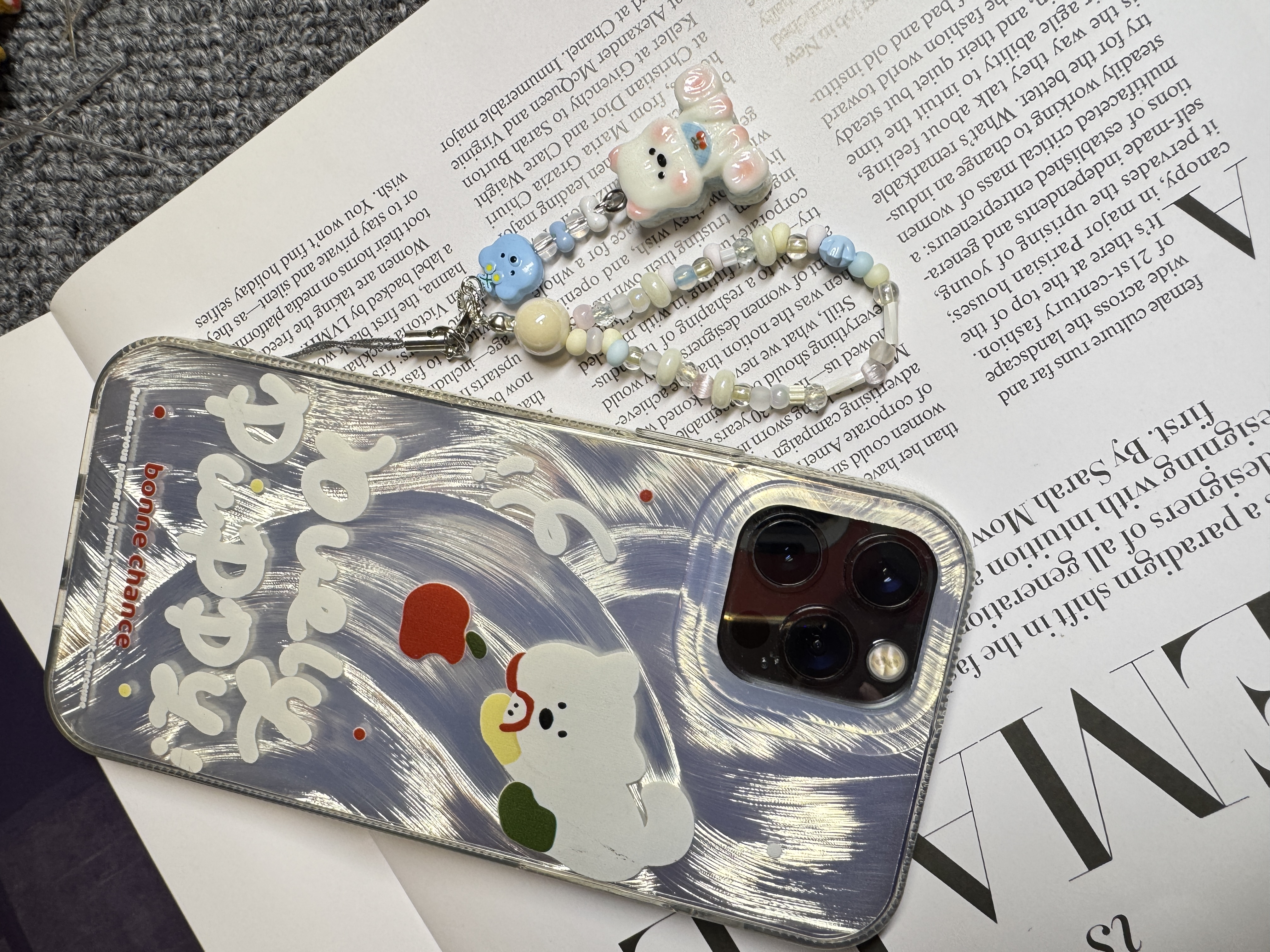 【直播间】DIY手工成品包挂手机链甜美可爱手链pp夹戒指闺蜜礼物