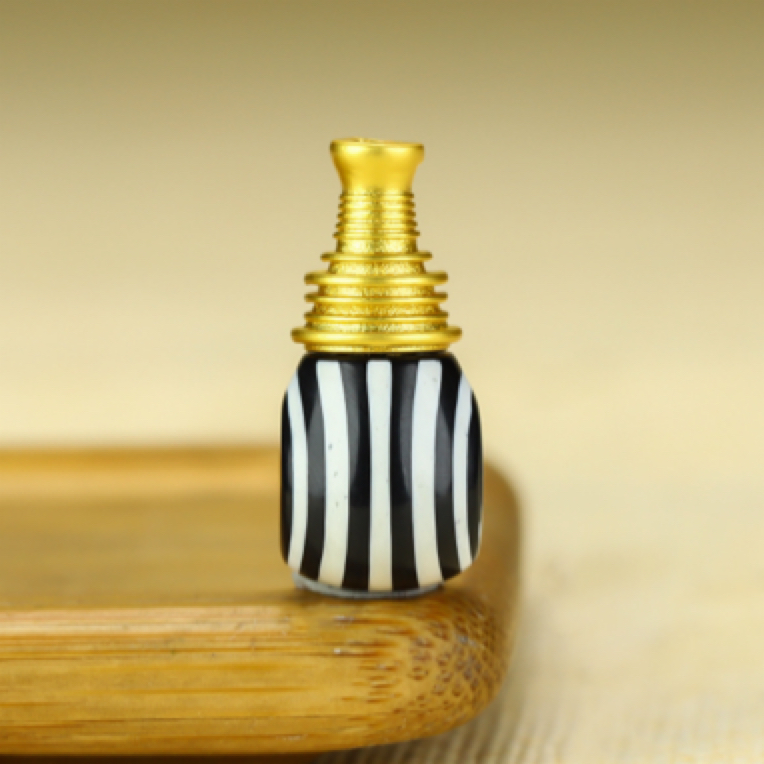 珠改黑白药师线珠三通10mm可配7mm或者7mm以下串串