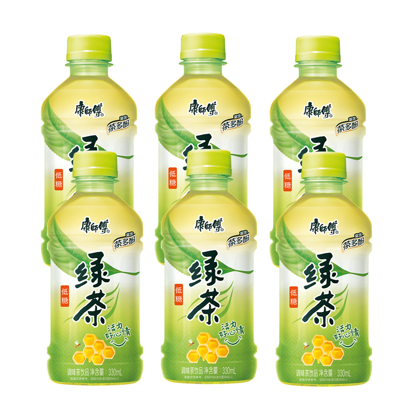 康师傅绿茶新老包装随机发330ml*12瓶