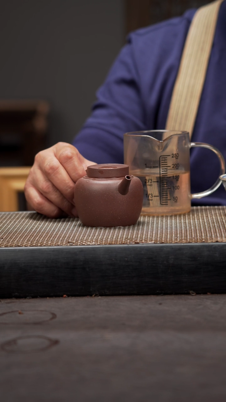 【闪购商品】紫砂茶壶紫泥 平盖紫砂壶 013