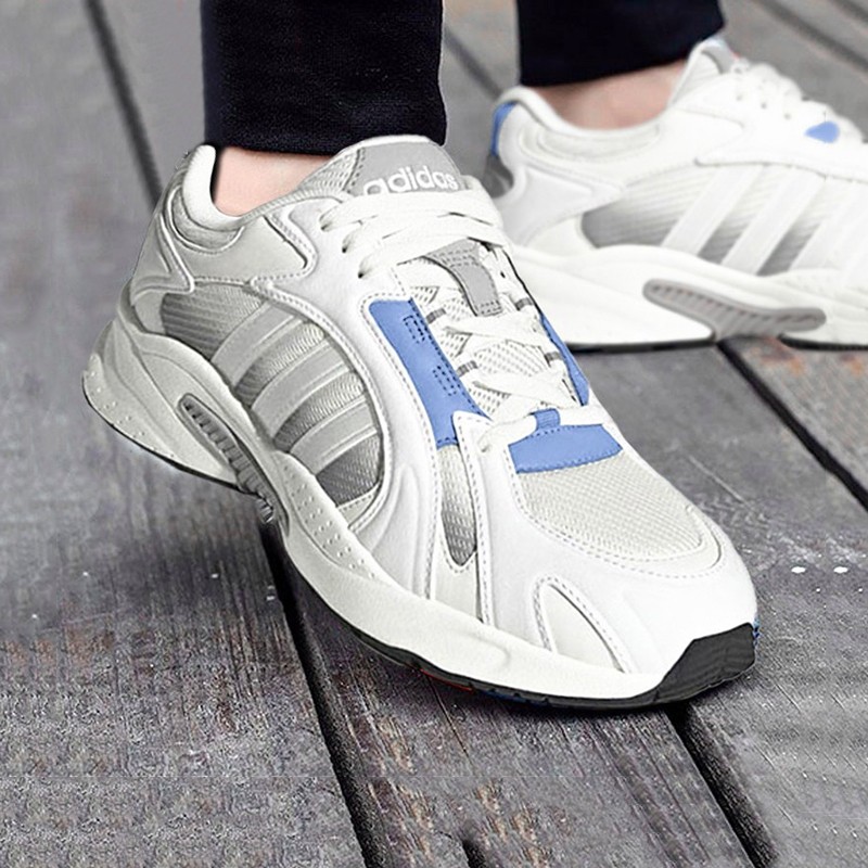 adidas阿迪达斯春季新款运动百搭网面透气休闲鞋复古老爹鞋HP7482