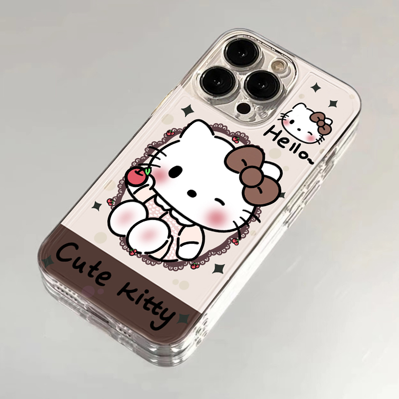 ins可爱凯蒂iphone14promax苹果15手机壳13卡通12创意个性11小众x