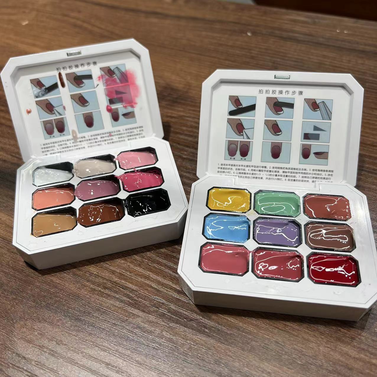 希妹  美甲 9色拍拍胶（A/B版）