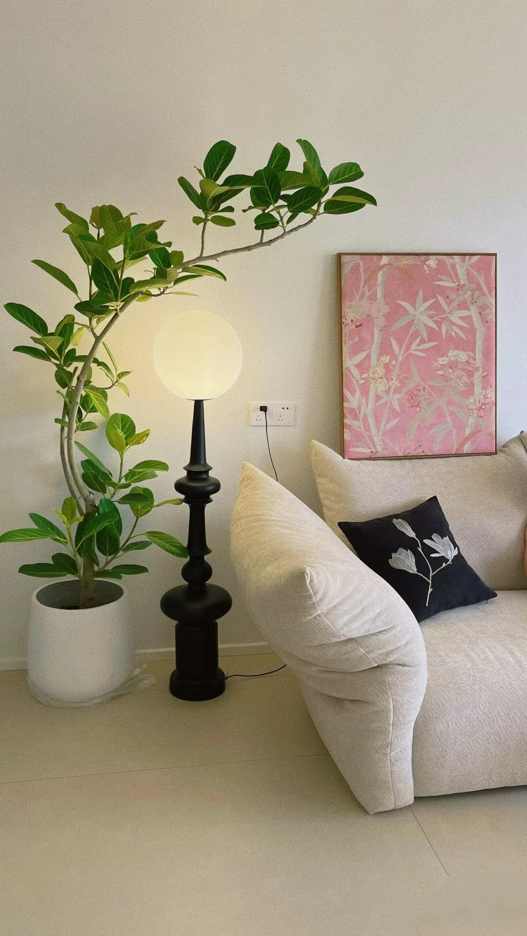 网红季节孟加拉榕盆栽大型绿植富贵榕高山榕树室内客厅落地
