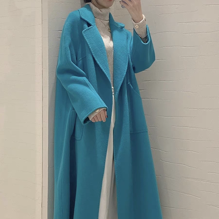 轻奢双面呢反季大衣