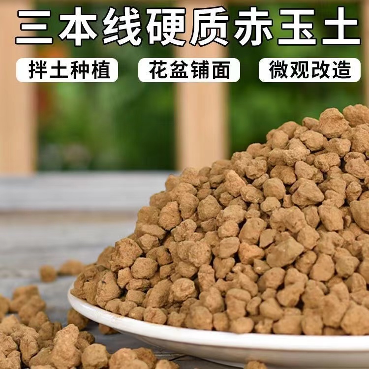  赤玉土 小颗粒硬质进口赤玉土