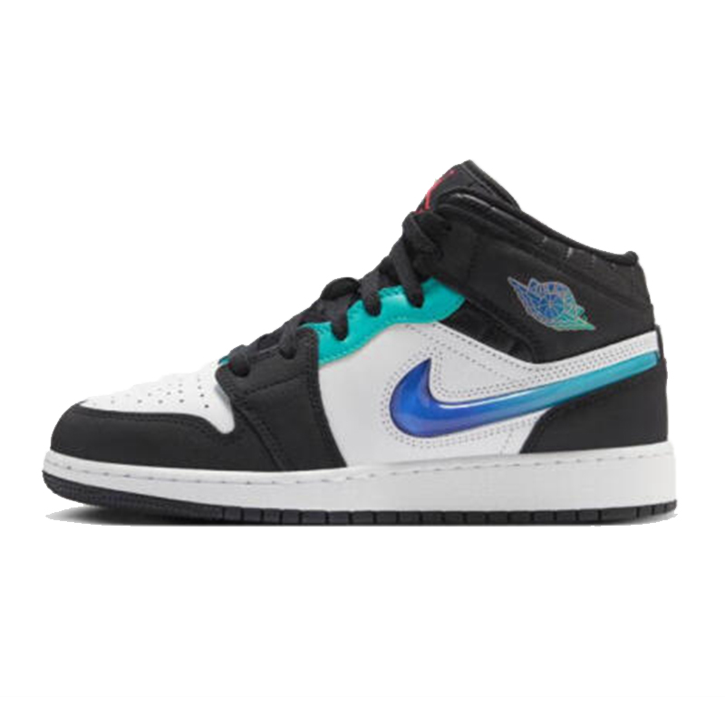 晋nike耐克大童鞋AIR JORDAN 1运动鞋篮球鞋FQ8095-001