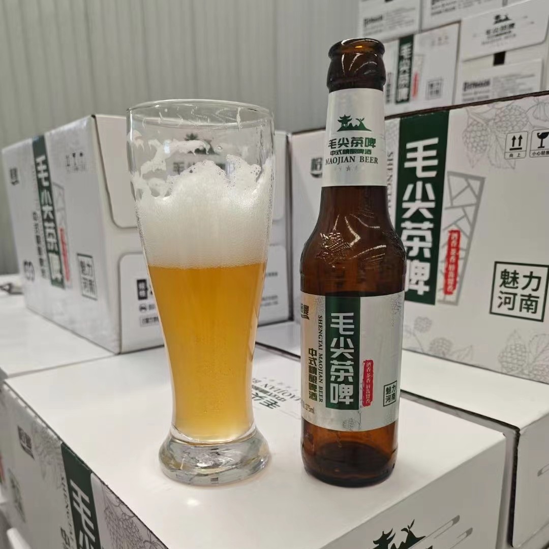 哈曼中式精酿毛尖茶啤/瓶