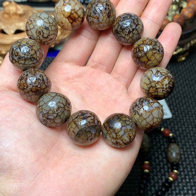 【闪购商品】玛瑙/玉髓项链未镶嵌器**狼