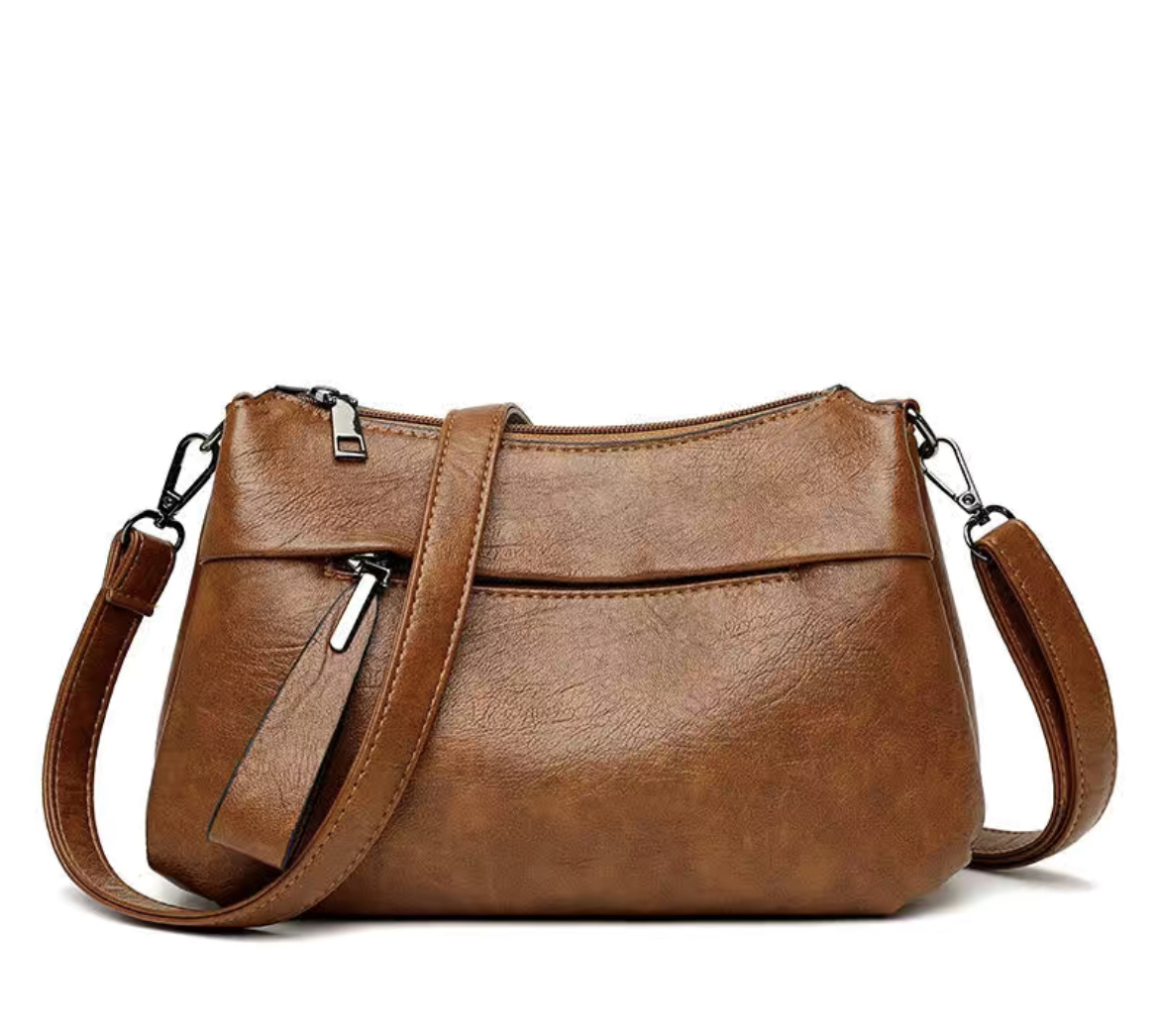 古着包包（直播间扣号）真皮复古休闲百搭