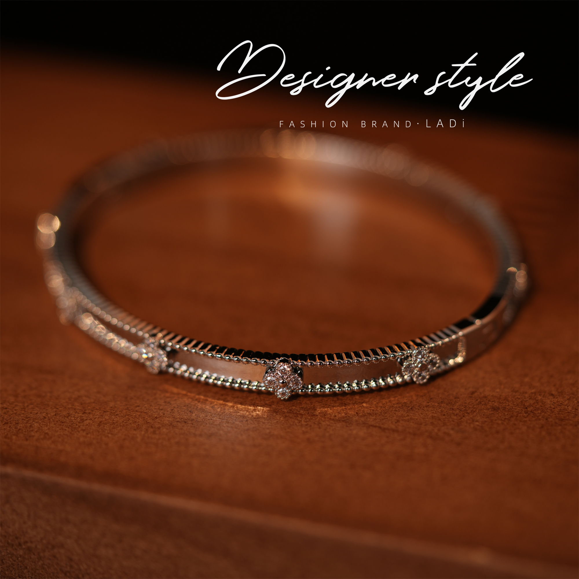 铜合金手链 气质轻奢时尚百搭小众简约S60