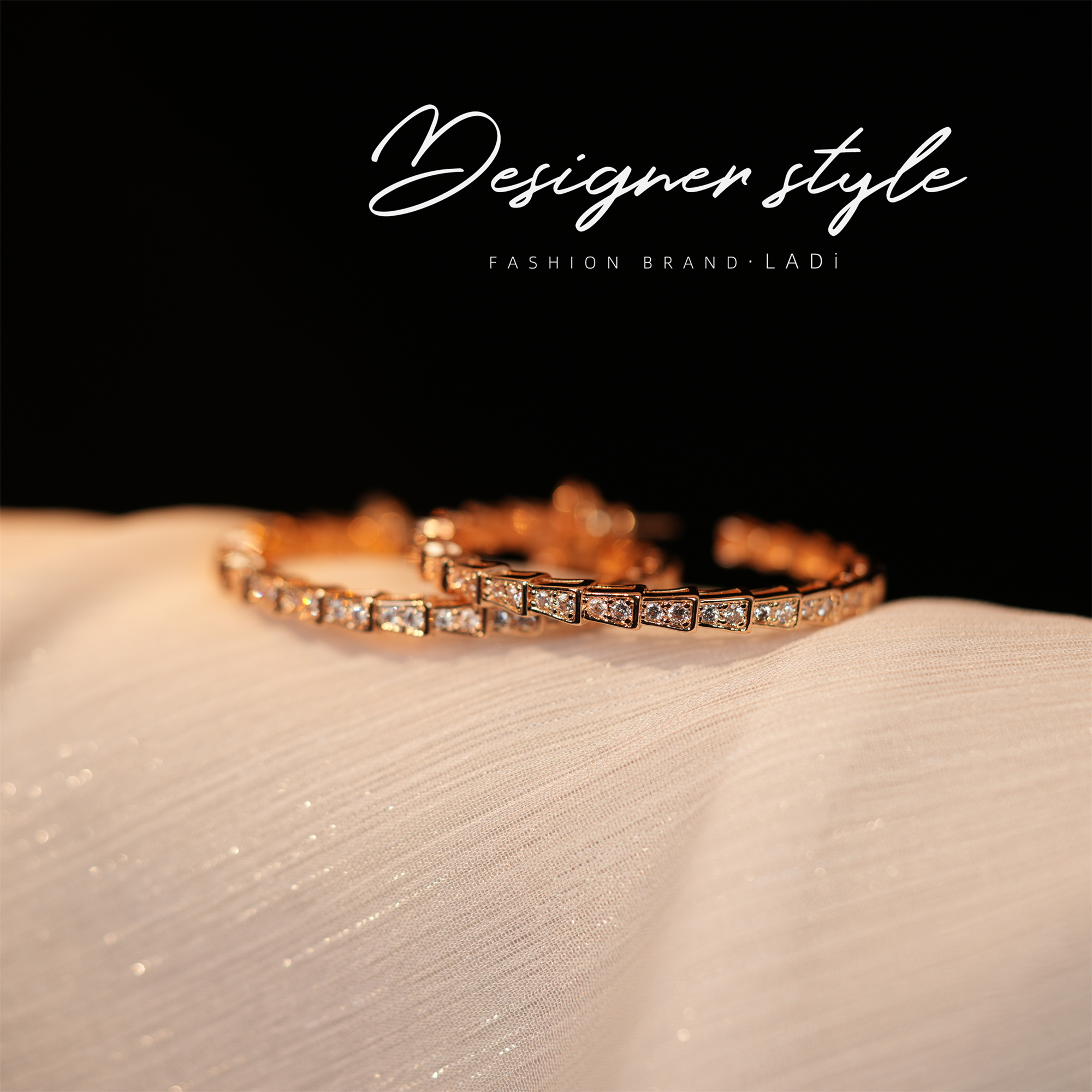 铜合金耳饰 素圈个性ins精致素款设计感E294