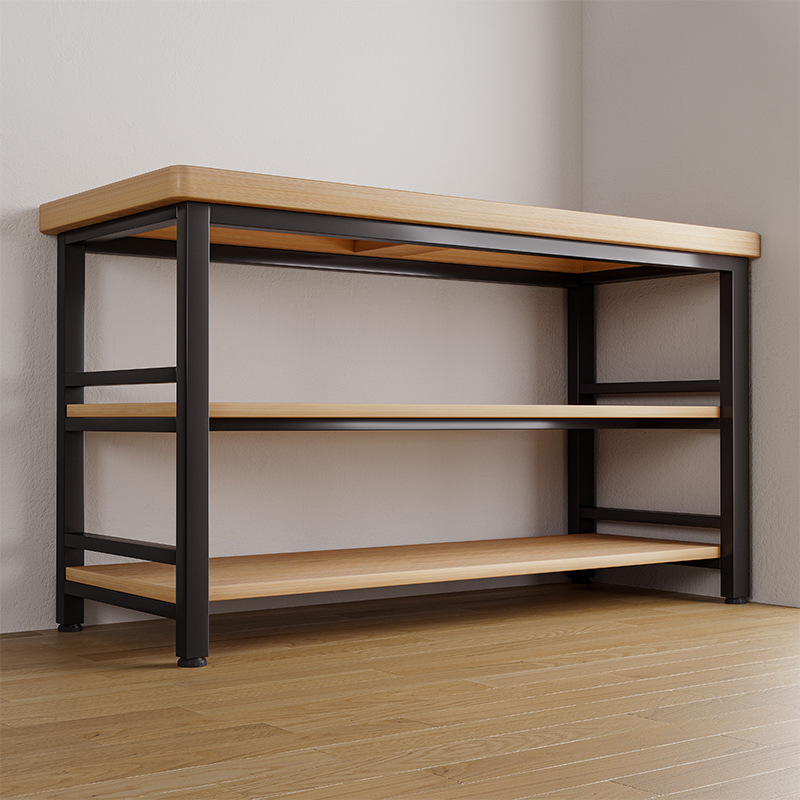 厨房置物架落地多功能切菜桌子多层操作工作备菜台餐边储物置物柜