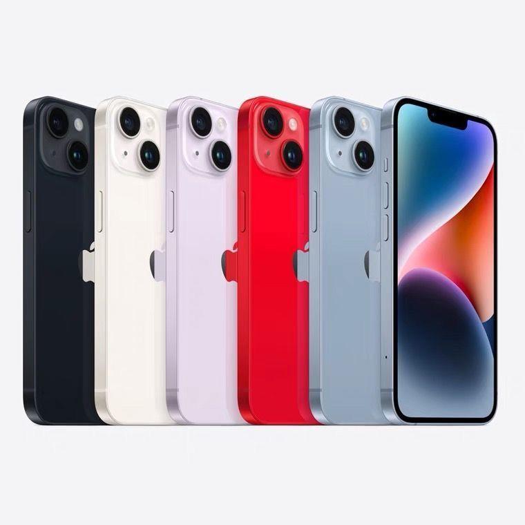 99新 Apple/苹果 二手14 /14 Plus大屏幕全网通 5G有面容苹果手机
