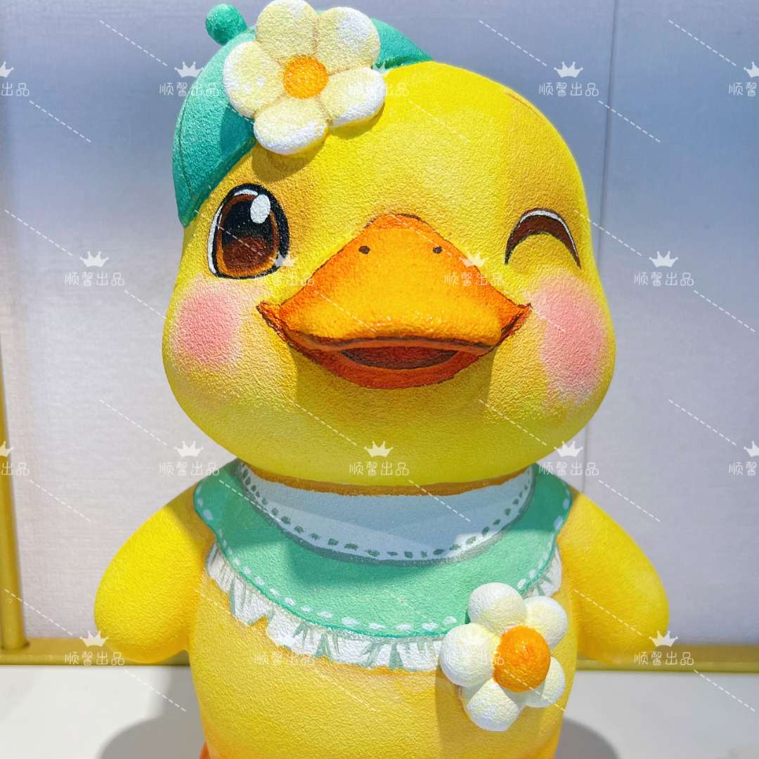 流体熊 手绘 石英砂 潮玩摆件手工32厘米高档大号暴力熊