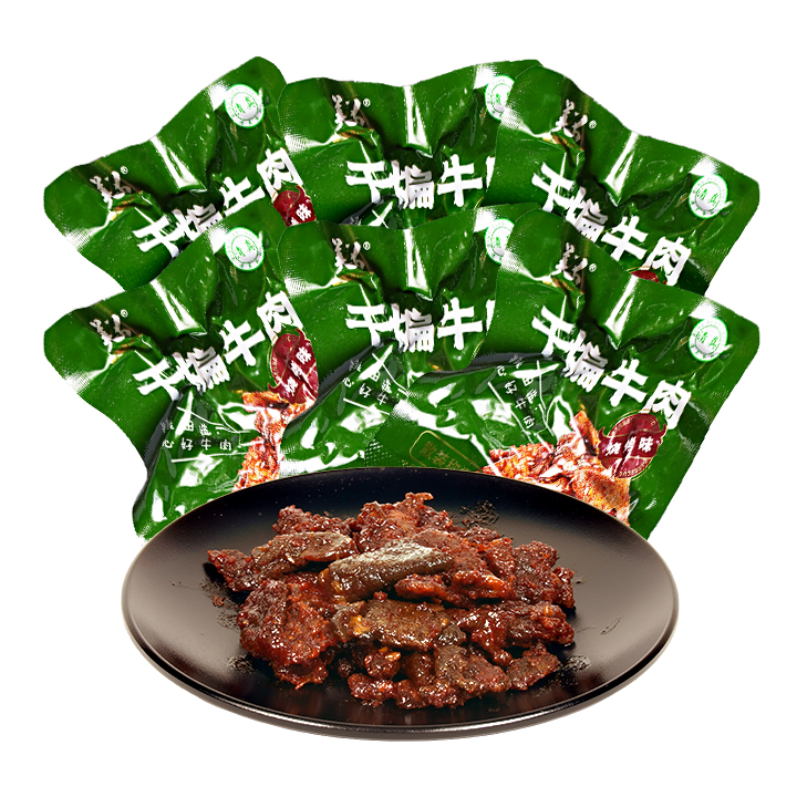 美召清真【称重-干煸牛肉|手撕牛肉|香酥牛柳|原味干巴】100g/份