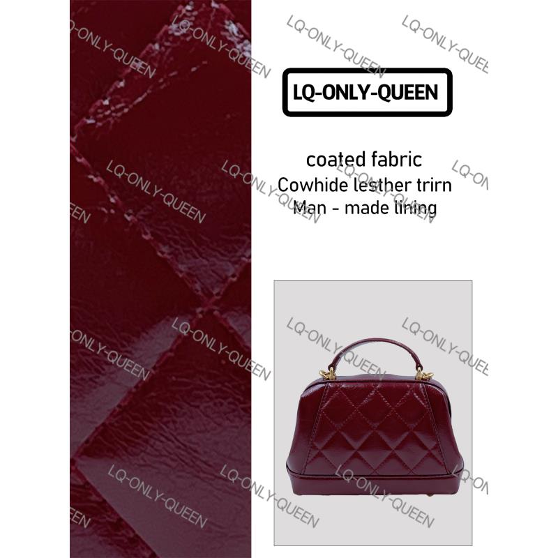 LQ-ONLY-QUEEN手工真皮女包X小贝壳红色