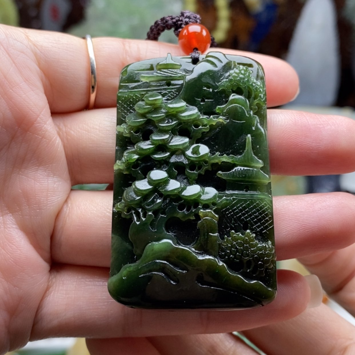 【闪购商品】和田玉（碧玉）颈饰未镶嵌