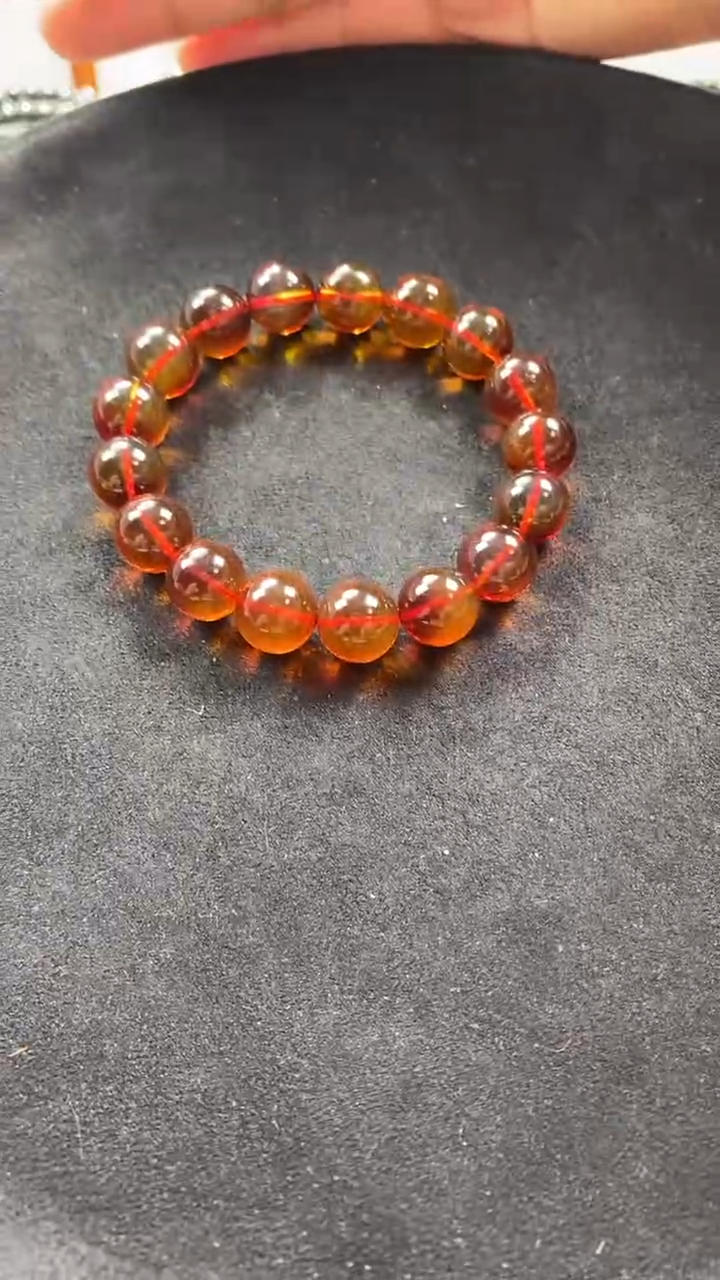 【闪购商品】血珀手串未镶嵌天然缅甸血珀手串