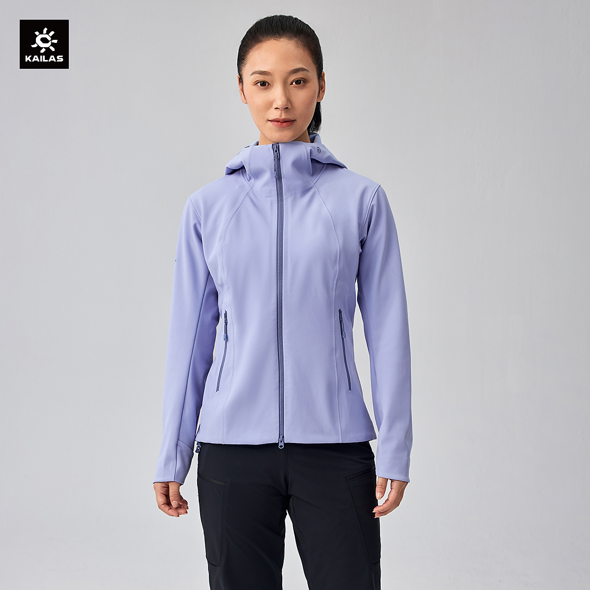 KAILAS凯乐石 户外运动 女款M8 IC连帽软壳外套 KG2439202