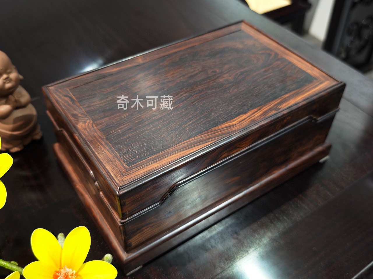 明式简约老款首饰盒机关盒