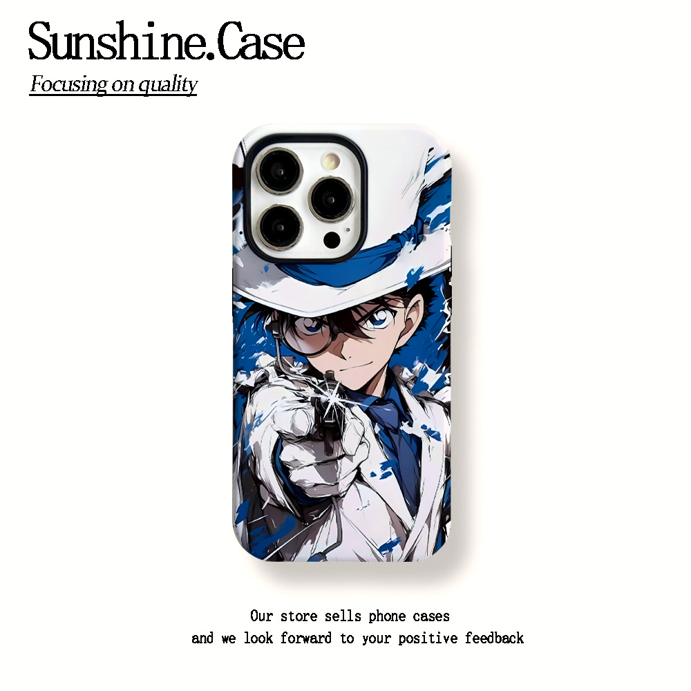 菲林二合一适用苹果华为vivo小米oppo手机壳柯南16PRO