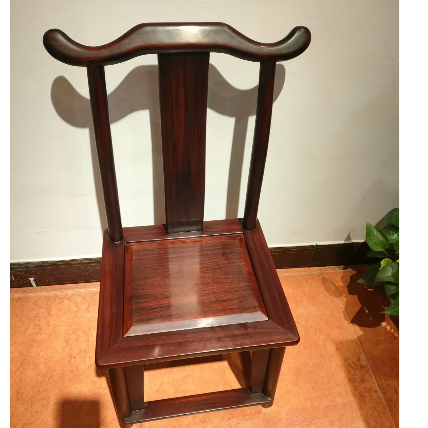 实木新古典小管帽椅子 小孩椅子新中式禅意桌椅茶椅书椅方几